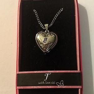 Love Locket - Initial "F"